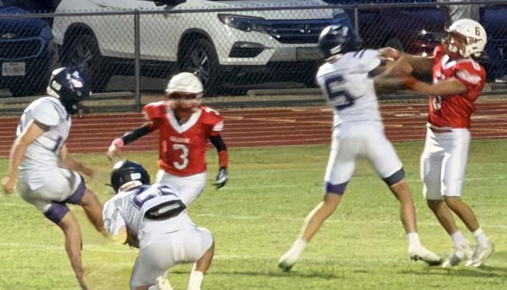 MUSTANGS DOMINATE EAGLES The Benjamin Mustangs entered the week looking to continue their claim as a top-five team in 1A Division 2. | COURTESY PHOTO