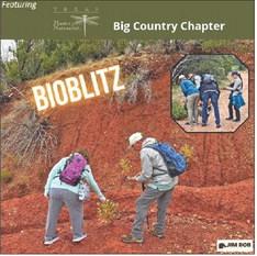 MASTER NATURALISTS BIOBLITZ From Nov. 1 to 9, the Big Country Master Naturalists are hosting an initial bioblitz to document the plants and animals that call the park home. All you need is a smartphone and the iNaturalist app to participate. Help build a snapshot of biodiversity to support future conservation efforts. | COURTESY PHOTO