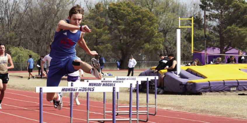 KCHS Bryson Callaway earns 2nd place in 300M Hurdles Sheri Baty/The Knox County News-Courier