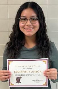 JASLINN ZUNIGA 8TH GRADE