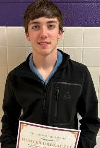 HUNTER URBANCZYK 10TH GRADE