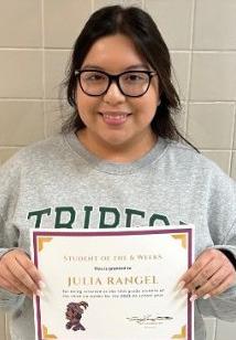 JULIE RANGEL 12TH GRADE