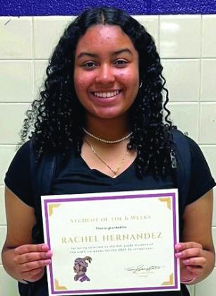 9th RACHEL HERNANDEZ