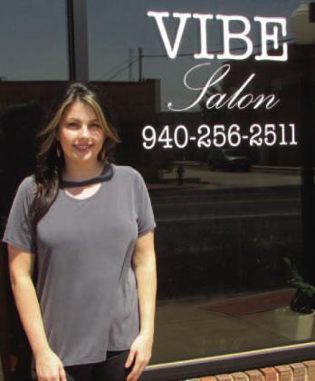 Cherè Hodges owner of Vibe Salon in Munday. Don Thompson/The Knox County News-Courier
