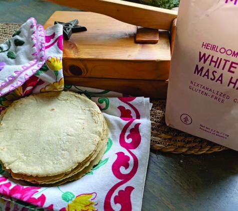 Homemade corn tortillas are simple, delicious, and fresh