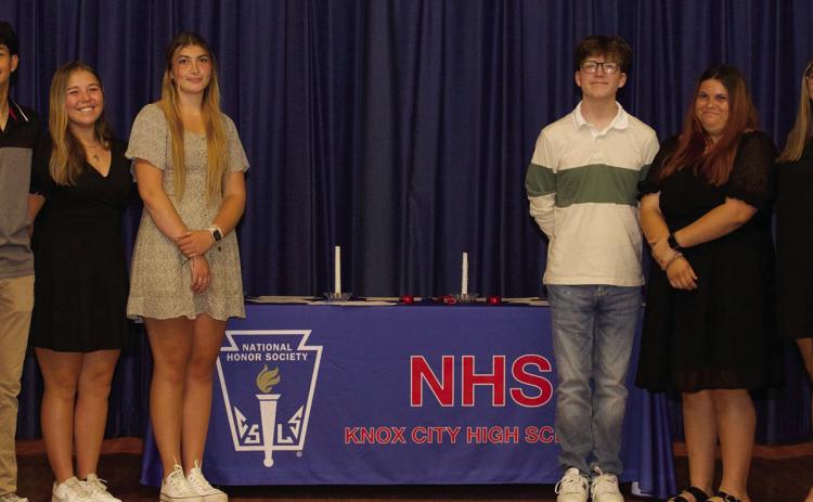 KC 2024 NATIONAL HONOR SOCIETY INDUCTEES are Joe Adam Morelos, Kamryn Pepper, K’Lee Grimsley, Colton Cox, Gabi Martinez and Aubrey Lerma. | SHERI BATY