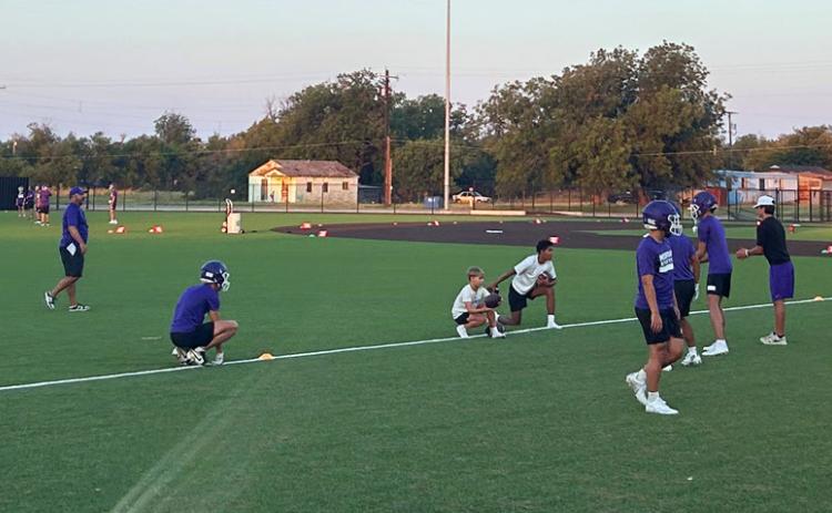 SPOTLIGHT ON BENJAMIN MUSTANGS FALL SPORTS DRILLS