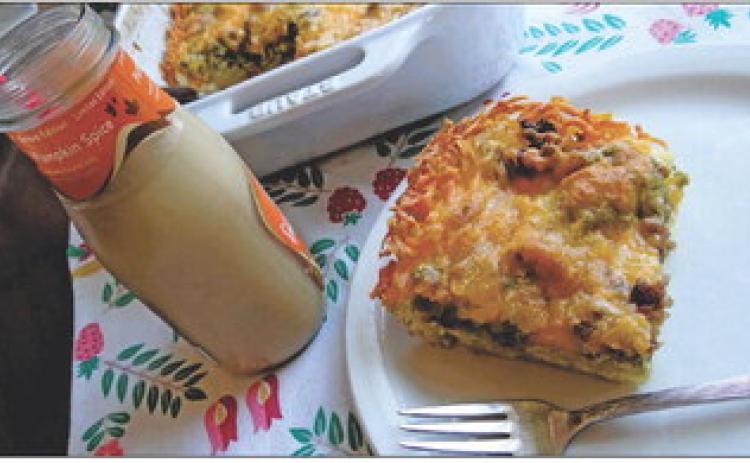 CLIP THIS RECIPE out of the paper and hang it on your fridge—you may want to serve this tasty casserole on Christmas morning. | ANGELINA LaRUE PHOTO