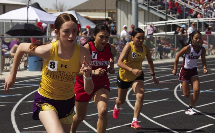 SPOTLIGHT ON AREA MEET AT BENJAMIN