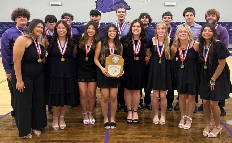 Benjamin’s production of “Kimberly Akimbo,” directed by Cody Propps, Jill Jackson, Stacie Propps and James Propps, was selected last week to advance to the area contest. The area contest is Thursday, April 9 at the Wylie HS Performing Arts Center (PAC); stay tuned to the News-Courier’s Facebook page for results after press time this week.There will be six plays, and no admission is charged. The first play is scheduled to begin at 2 p.m. | COURTESY PHOTO