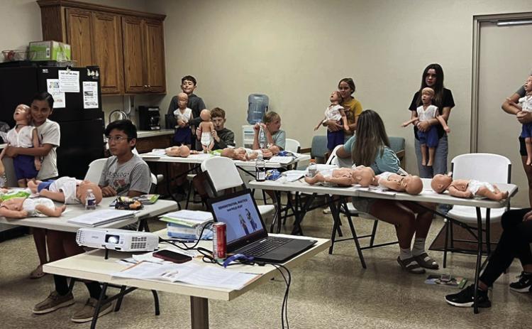 THE KNOX COUNTY HOSPITAL DISTRICT hosted their first Safe Sitter Class on June 26, 2024. The kids did fantastic and learned a lot about safety and babysitting. The hospital plans to host another Safe Sitter Class this month. | COURTESY PHOTO