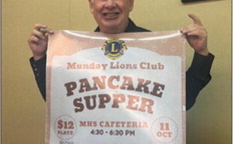 PANCAKESUPPERTillBurnettandtheMundayLionsClubmembers are preparing for the Pancake Supper coming up Oct. 11. | RONDA THOMPSON PHOTO