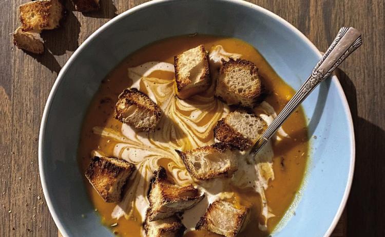 SWEETPOTATOSOUP is not only delicious and comforting but also packed with nutrients. Its creamy texture and natural sweetness create a delightful flavor profile that warms you from the inside out, making it perfect for any season. Plus, it’s incredibly versatile— easily customized with spices, herbs, or toppings like croutons or yogurt, ensuring every bowl is a unique treat. Enjoying sweet potatosoupisasimpleandsatisfyingwaytonourishyourbodyand indulgeinasoothing,wholesomemeal. | ANGELINALARUEPHOTO