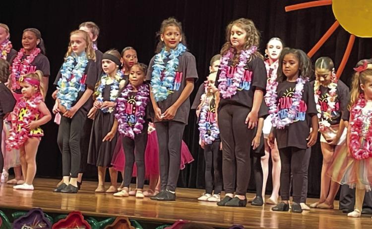 TMS DANCE PROGRAM The dancers followed up their award winning performance in Lubbock last month with a performance in Munday last weekend. | DON THOMPSON PHOTOS