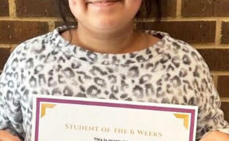 YAZMIN DAVILA, 6th GRADE