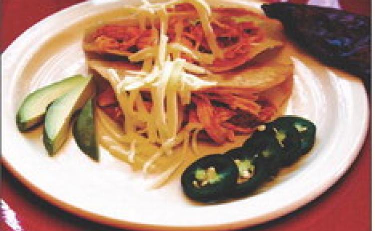 FAMILY FAVORITE Chicken Tinga tacos is one dish I will always drop everything and make for my own son. Enjoy food made fresh! | ANGELINA LaRUE PHOTO