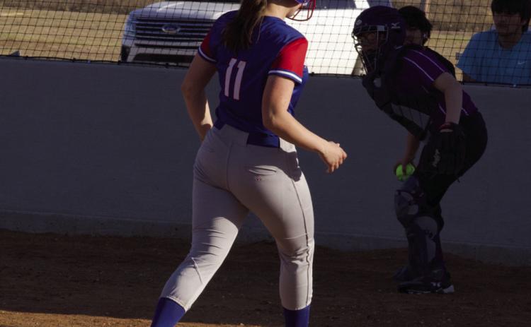 Zanna Moore crosses homeplate for the score. | SHERI BATY PHOTOS