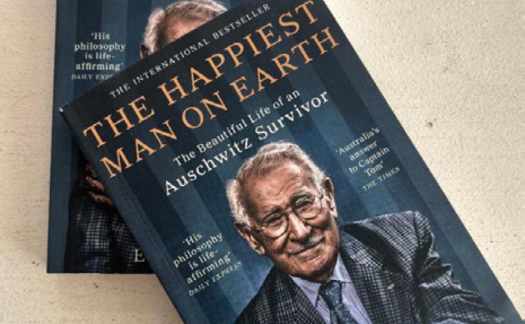 Focus Book of the Week and also the Library Book Club pick of the month is the inspiring book, “The Happiest Man on Earth” by Holocaust survivor Eddie Jaku