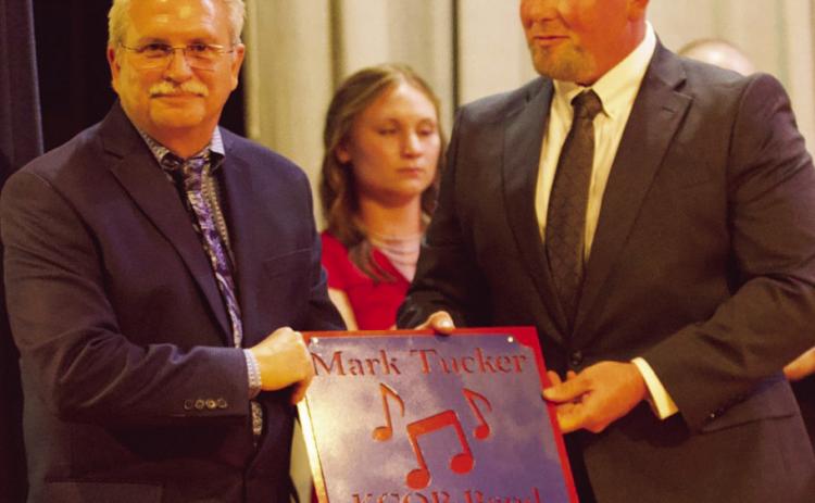 MARK TUCKER RECOGNIZED
