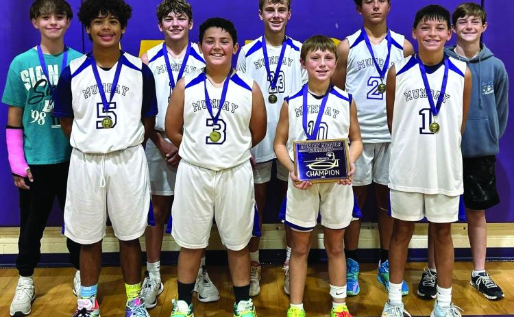 Munday Basketball Tournament