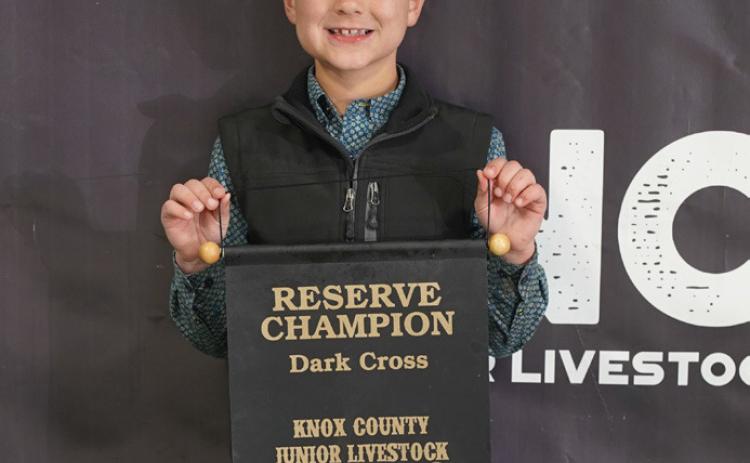 SWINE, HENRY DECKER, RESERVE GRAND CHAMPION,DARK CROSS