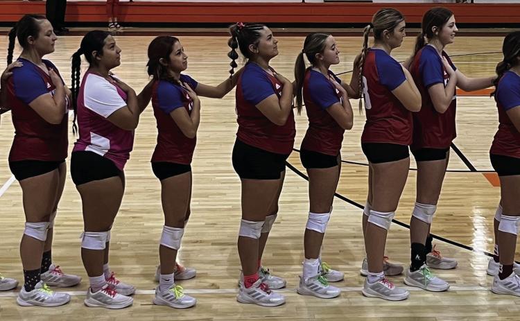 Houndettes finish the first round of district play