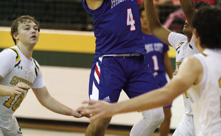 Knox City battles in Woodson