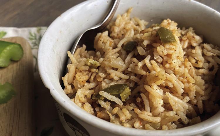 DIRTY RICE is a flavorful and hearty dish that combines the aromatic spices, vegetables, and a base of cooked rice. Not only is it a delicious and comforting meal, but it’s also versatile and can be customized to suit your taste.This one-pot dish makes for easy cooking and minimal cleanup, making it a practical choice for busy weeknights or gatherings. | ANGELINA LARUE PHOTO
