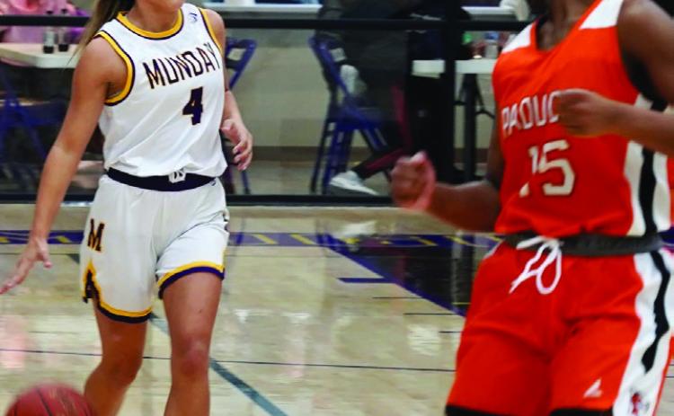 Munday girls vs. Paducah
