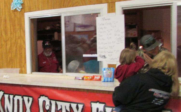 Knox City VFD manned the concession booth | DON THOMPSON PHOTO