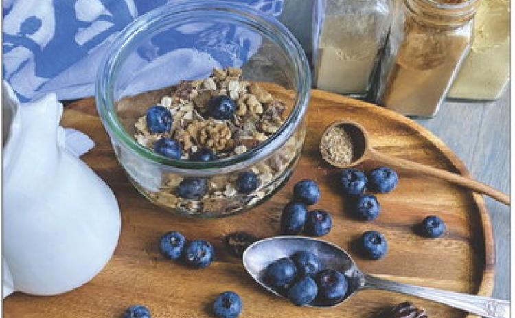 Healthy no-sugar breakfast option