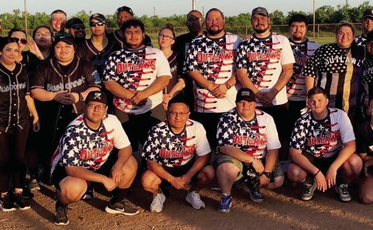 GAME 1 Bluebonnet vs. Jones County Sheriff’s Office. | PHOTO COURTESY OF BDC.
