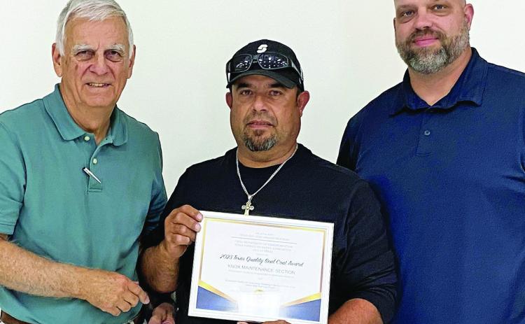 TxDOT Knox County awards