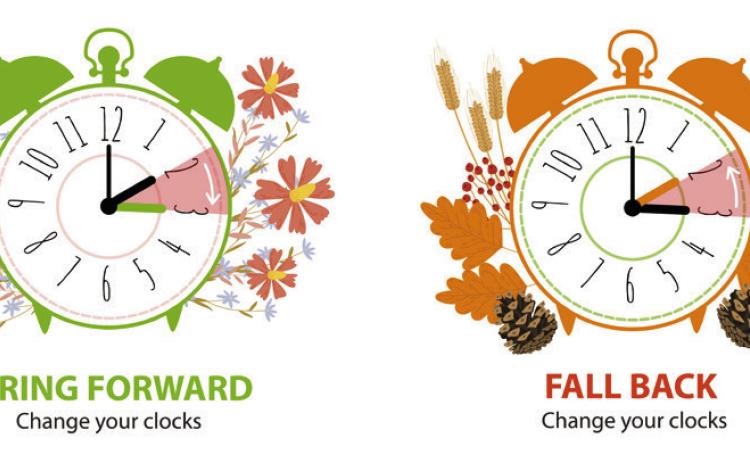 Daylight Savings Time ends Nov. 5