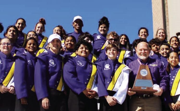 MUNDAYBAND Congratulations to the Purple Cloud Band on receiving unanimous first divisions from all judgesattheUILConcertandSightReadinginSeymourlastweek.Thiscompletestheirseventhconsecutive UIL Sweepstakes award. (First divisions in marching, concert, and sight reading) | COURTESY PHOTO