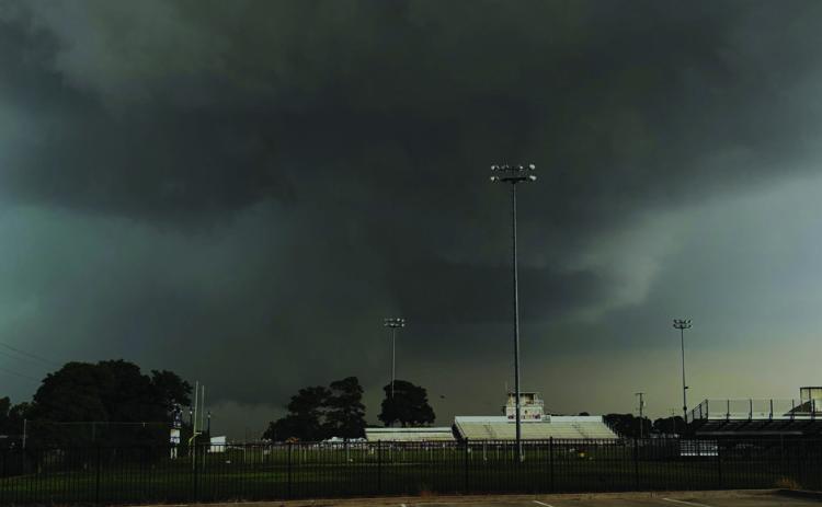 Storm as it passed north of Munday | RACHEL FARMER
