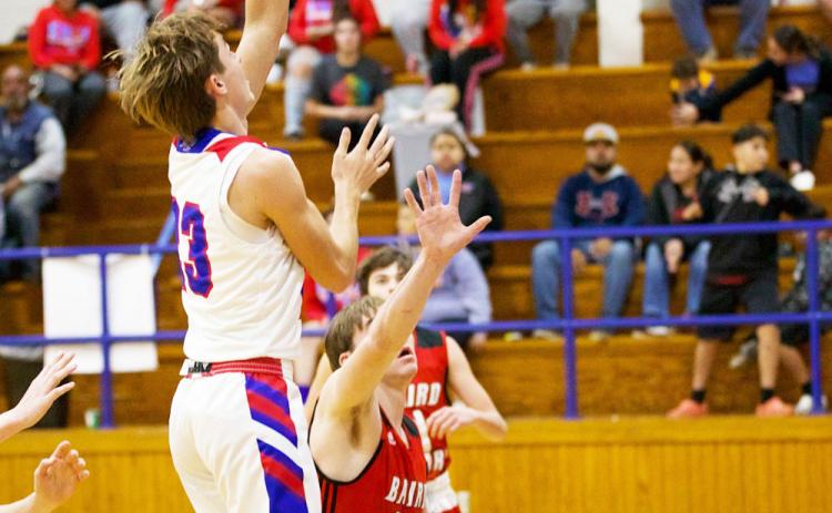 Callaway nets two from the lane. | SHERI BATY PHOTO