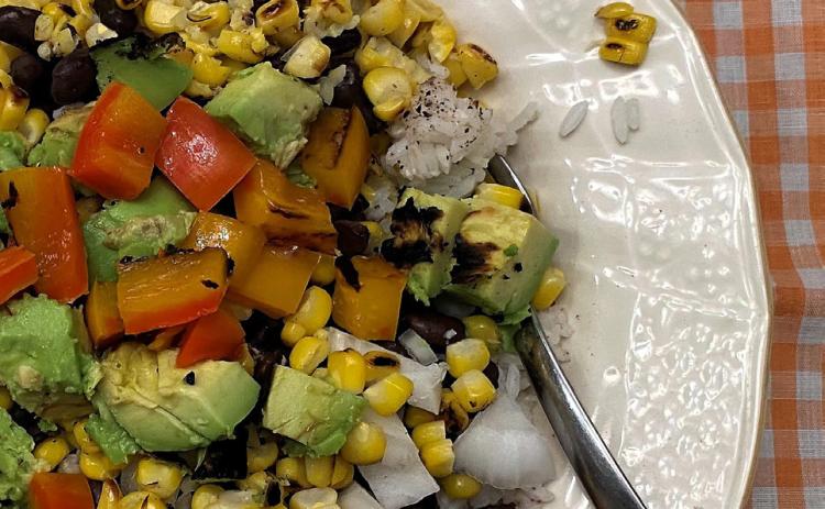 GRILLED MEXICAN GRAIN BOWL It’s satisfying. It’s versatile. It’s uncomplicated and yet nutritious. | ANGELINA LARUE PHOTO