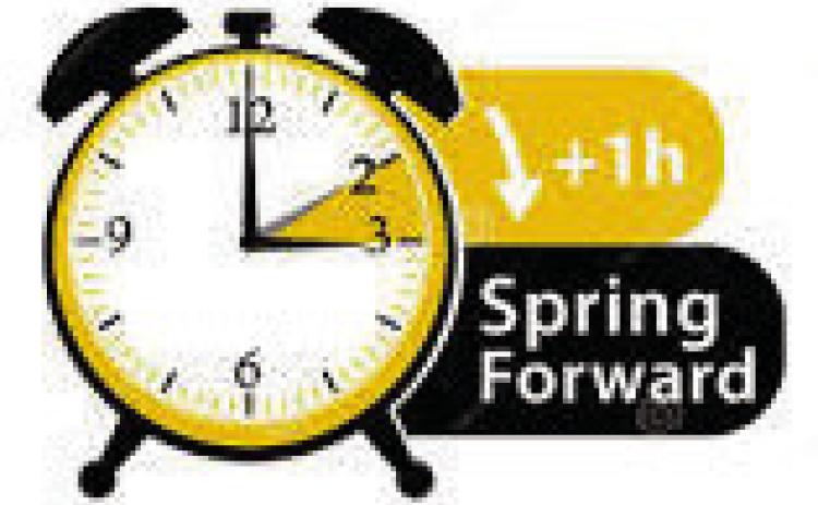 Daylight Savings Time starts this Sunday