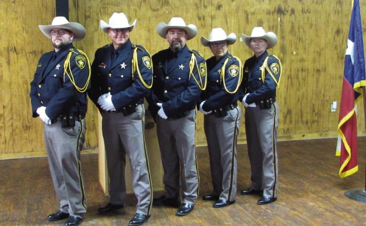 FIRST RESPONDERS The Honor Guard, the Bomb Squad, Highway Patrol Troopers, K9 Officers, K9 Unit in action, Sheriff’s Department, Salt Fork Amateur Radio Club, and Judge Stan Wojick’s court in action at the Camp sponsored by the County Extension Office and 4H. | DON THOMPSON AND COURTESY PHOTOS
