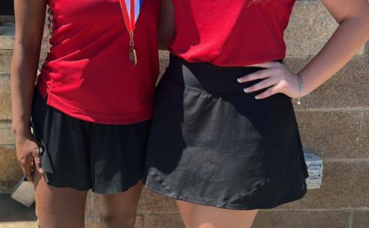 Congratulations go to Knox City’s golfers who qualified for regionals last week, Savannah Friddle and Naveah Martinez (who was 3rd overall in the district golf match). | COURTESY PHOTO