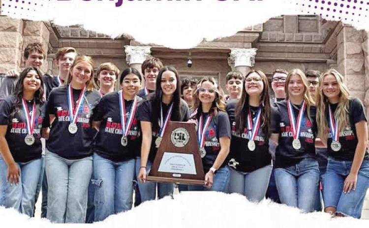 Benjamin OAP takes second place at State