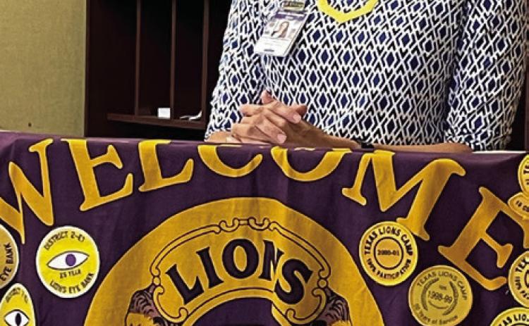 PALLIATIVE CARE Director Darbi Glassburn gave the Lions Club information on June 18 about this special type of medical care. | DON THOMPSON PHOTO
