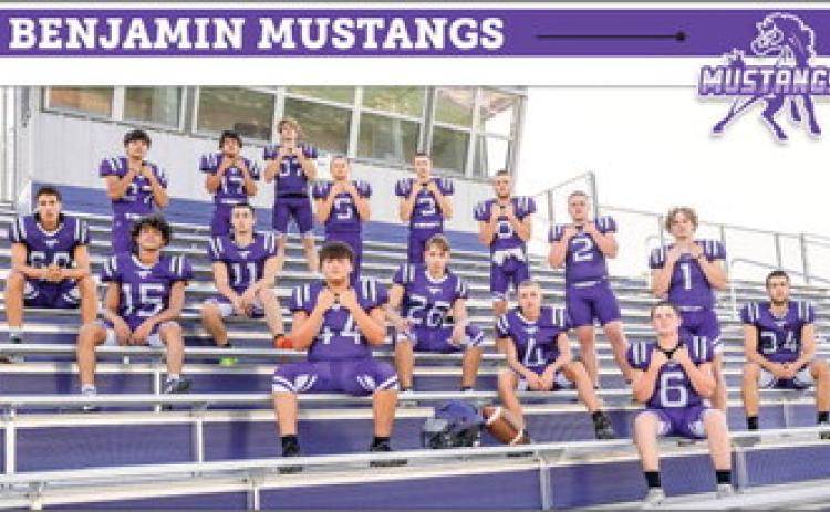 Benjamin rolls on at No. 1 in state, Beats Abilene Christian 72-27
