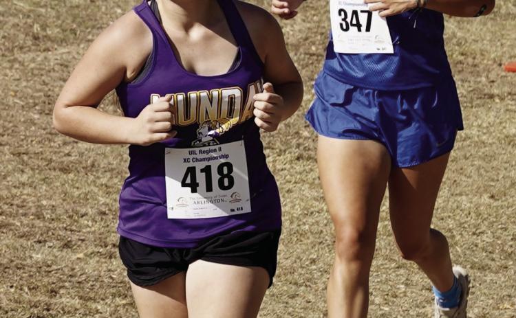 MUNDAY GIRLS REGIONAL CROSS COUNTRY