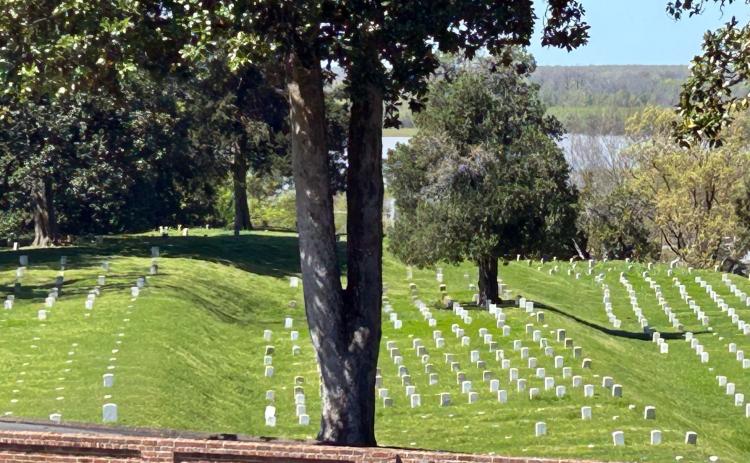 AS BOTH A BATTLEFIELD SITE AND A BURIAL SITE, the Vicksburg National Military Park honors the memory of those slain in the U.S. Civil War. The dead from other wars are buried here as well. | TROY PARTON