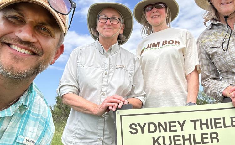 Wildflower garden dedicated to memory of Sydney Kuehler