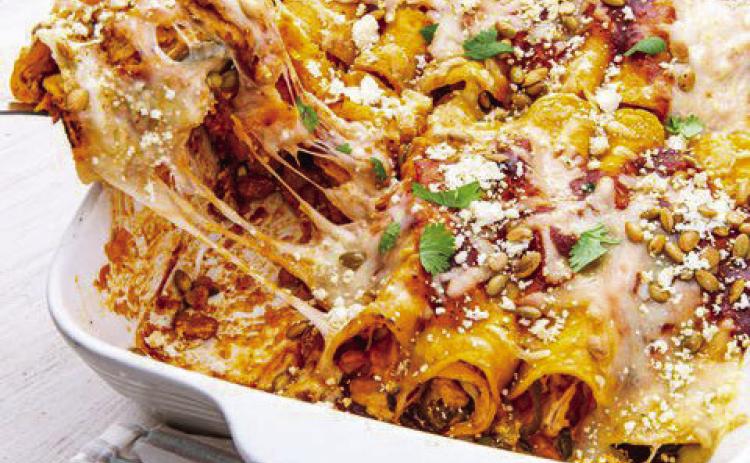 Turkey enchiladas Courtesy Photo