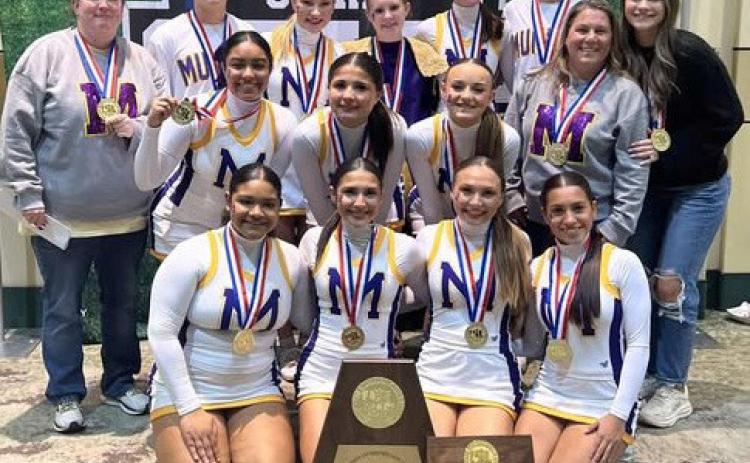 MHS wins UIL 1A State Spirit championship