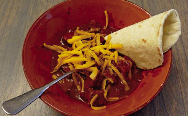 Brisket and bean slow-cooker chili